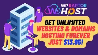 WP Raptor Hosting - Get Unlimited Websites & Domains Hosting FOREVER Just $13.95!