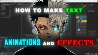 How To Create Text Animations And Effects | After Effects Tutorial