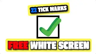 🆓 Free Green Screen 🟢 Chroma key ✅TICK MARK  Effect Animation ❌ NO COPYRIGHT ©️ 2024