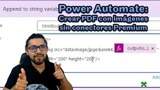 🆘 Power Automate: PDF con imágenes sin conectores Premium