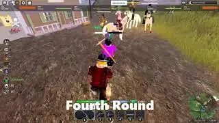 Dueling player's in The Wild West || Roblox