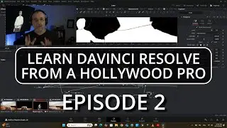 Hollywood Pro Breaks Down Virtual Production Green Screen VFX Shot In DaVinci Resolve/Fusion