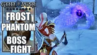 FROST PHANTOM BOSS FIGHT - GOD OF WAR RAGNAROK PS5 4K GAMEPLAY PART #14 | 4K GAMES