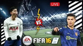 Gameplay Fifa 16 Android -Manchester United Vs Tottenham | Fifa 16 Android Offline