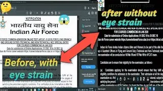 How to change pdf background || pdf colour change and remove eye strain, using adobe reader,desktop
