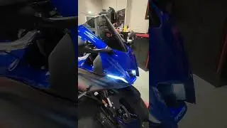 Yamaha R7 Adrenaline Pack Icon Blue 2022 Akrapovic Start engine with/without DB-eater