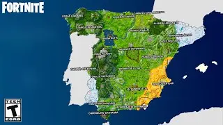 The NEW FORTNITE MAP!!!!