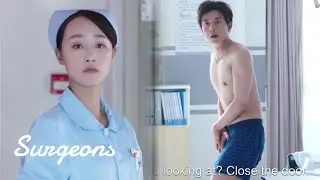 The woman doctor saw the man naked and fell in love with him at first sight