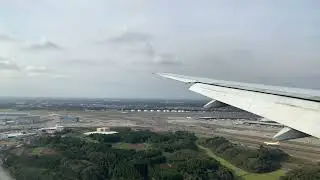 4K - Final Approach and Landing @ Japan Tokyo Narita Airport in KLM Boeing 777-200 (KL861)