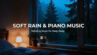 Sleep Peacefully 🎶 Relaxing Rain Piano for Stress Relief and Dreams | Zenith Melody
