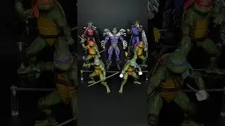 Моя коллекция по серии Teenage Mutant Ninja Turtles 2 Secret of the Ooze от NECA. Продажа.