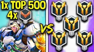 1 TOP 500 and 4 BRONZE players VS. 5 GOLD players... who wins?