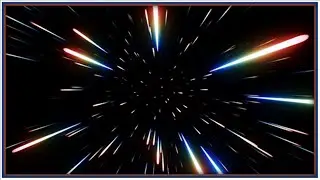 Flying through Stars Warp Speed Space Universe Spaceship  | 8 Hours Screensaver