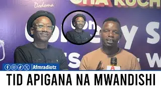 TID APIGANA NA MWANDISHI HADHARANI.