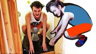 Как правильно какать ✔ Смотри и учись!