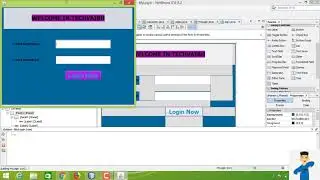 how to create login screen in netbeans using java