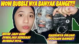 BUBBLE SHEET MASK REVIEW, PENASARAN SEBAGUS APA SIH? ✨🫰