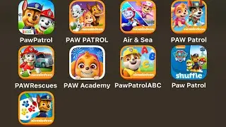 PAW Patrol World,A Day in Adventure Bay,Air+Sea Adventures,Rescue Run,Pups to the Rescue,Academy