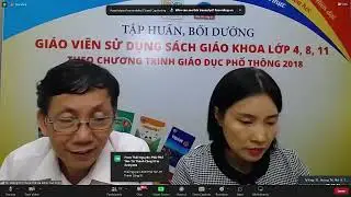 Tập huấn SGK Tin học 4 KNTT Chiều 8/6/2023