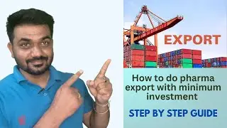 How to export pharmaceutical as merchant exporter