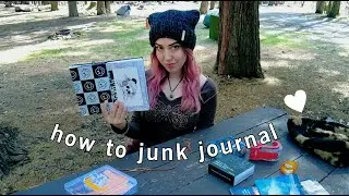 junk journal with me ♡ journal ideas