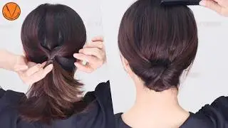 【ミディアムヘア向け】簡単なまとめ髪 花火大会 お祭り 浴衣や和装にも似合う