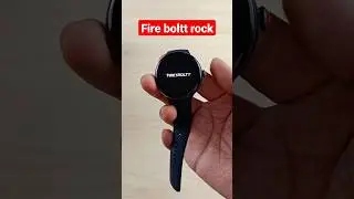 Fire boltt rock smart watch 🔥