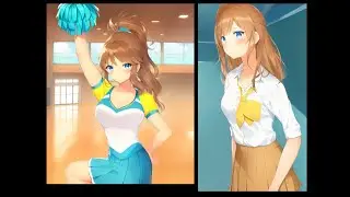 Becoming a Cheerleader | tg tf transformation | MTF body swap | Male to female | PT 2