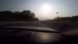 HELP! GoPro Hero 4 Footage FUZZY & BLURRY: sample video of driving in car 1080p superview 60fps