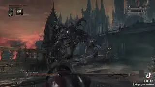 First Bloodborne Boss The Beast of Cleric Defeated!!