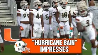 Freshman DE Rueben Bain 3 Sacks in Spring Game + Reaction From Mario Cristobal & Teammates
