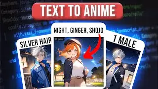 Learn How To Build a Text-To -ANIME AI With Machine Learning