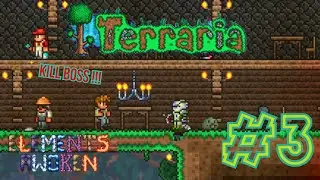 NUEVO MÉTODO, PARA MATAR AL REY SLIME  !!! #3 - || ⚡ TERRARIA  - ELEMENTS AWOKEN ⚡ ||