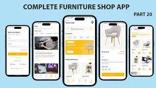 Part 20 | Shipping Address Screen UI |  Furniture Shop App | Provider | Speed Code | 2025