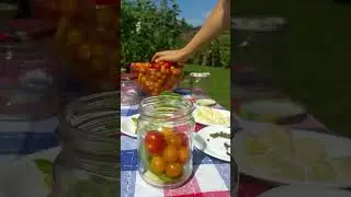 Cherry tomatoes - marinated (subtitles).