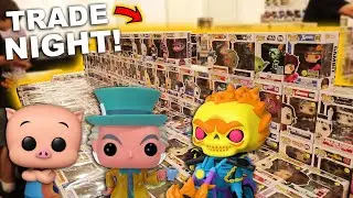 EPIC Funko Pop Trade Night! (Rare, Exclusive Pops)