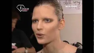 FashionTV - FTV.com - Models Talk SS 07 Bette Franke