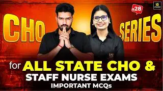 CHO Series 2026 #28 | All State CHO & Staff Nurse Exam | MP CHO Vacancy 2026 | Utkarsh Nursing