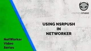 Using nsrpush in NetWorker