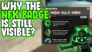 WHY THE NFK BADGE IS STILL HERE? | Tower Defense Simulator | ROBLOX