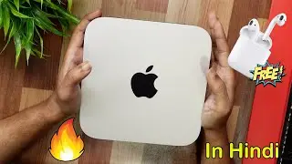 Apple M1 Mac Mini Unboxing | Setup | Initial Impression In Hindi -Apple Back To School Offer-AirPods