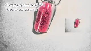 Акрил цветной №1 Весёлая вдова