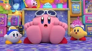 Kirby shows his feet Live
