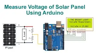 Measure Voltage of Solar Panel Using Arduino With Code & Circuit || Proteus Simulation