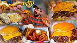 OPTP's BEEF SMASH BURGER Review - Is it Worth the PRICE?