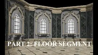 Modelling Timelapse #2 - Floor Segment