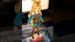 Unity 5 vuforia AR(Augmented Reality) UnityChan