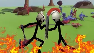 STICK EMPIRES 3D GAMEPLAY / Totally Accurate Battle Simulator (TABS) / WARNING: Extremely Funny