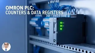 Omron plc how can use counters with data registers