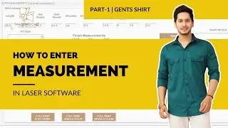 How to Enter Measurements in Laser Cutting Software for Perfect Fits 🎯✨ | Fashion Dot Young Laser